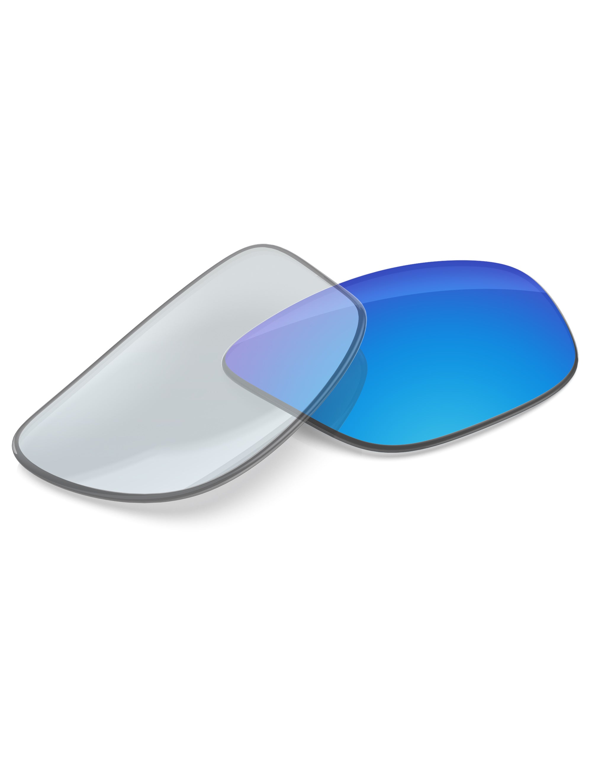 Sky Blue FlashMirror™ Photochromic-Non-Polarized