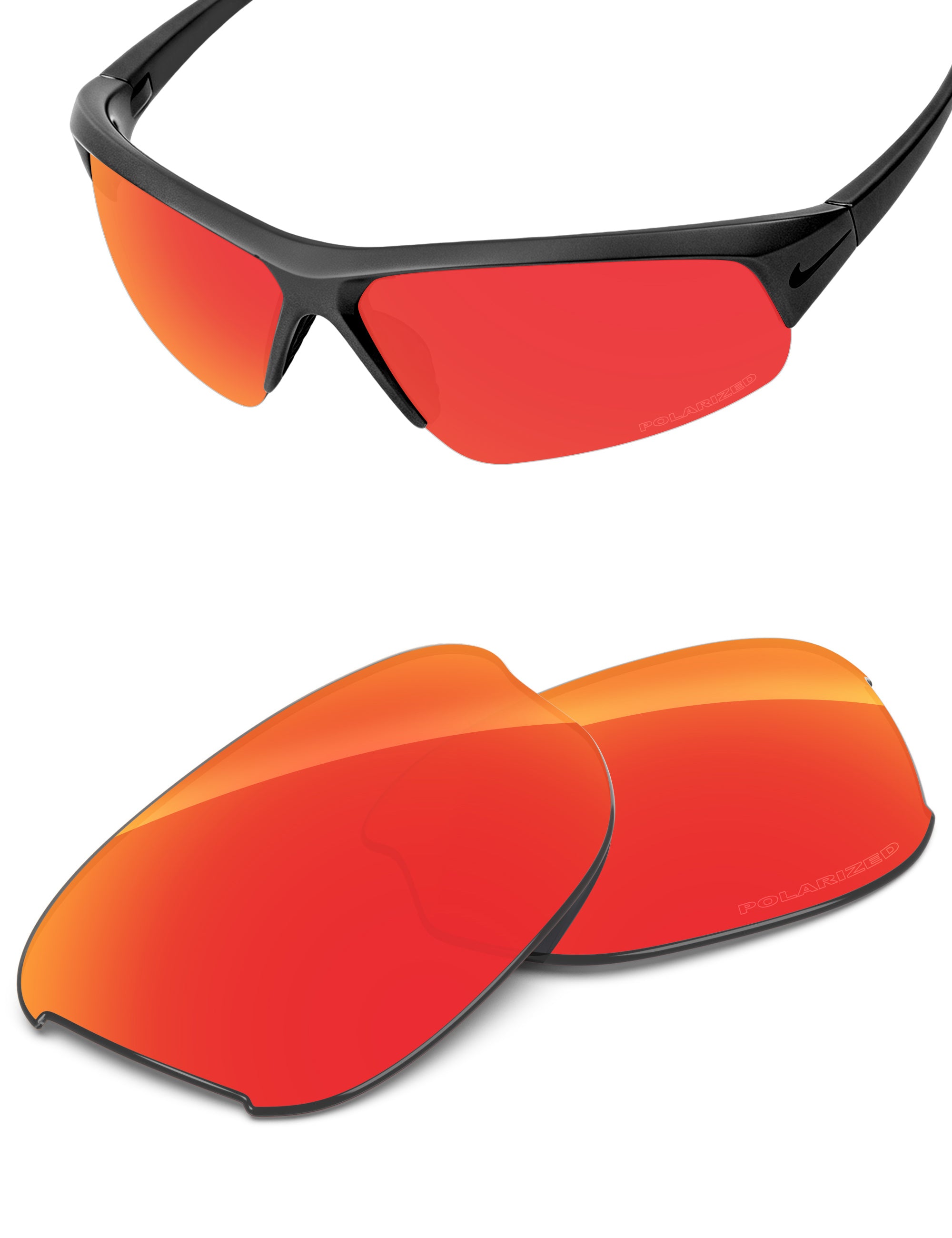 Fire Red FlashMirror™-Polarized