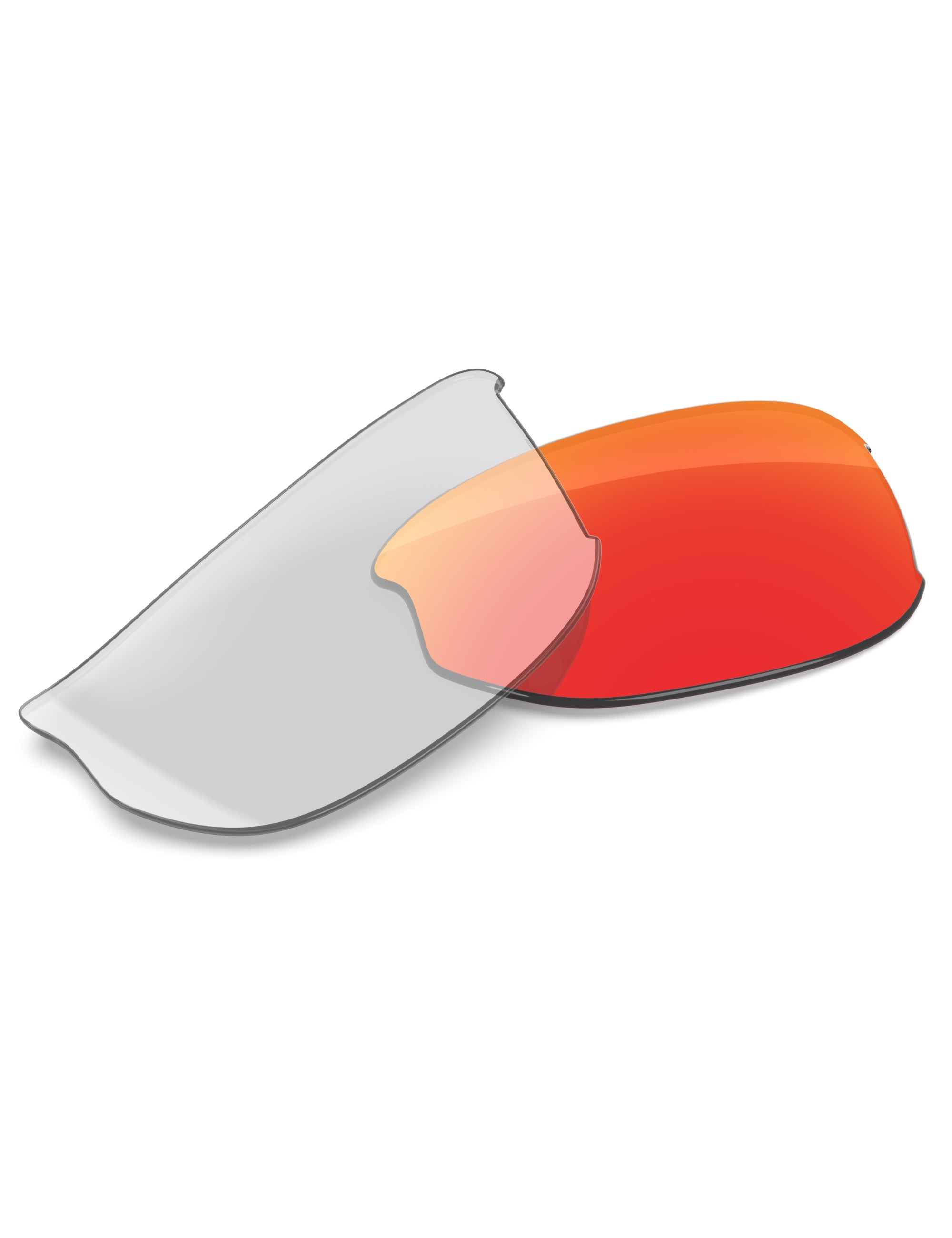 Fire Red FlashMirror™ Photochromic-Non-Polarized