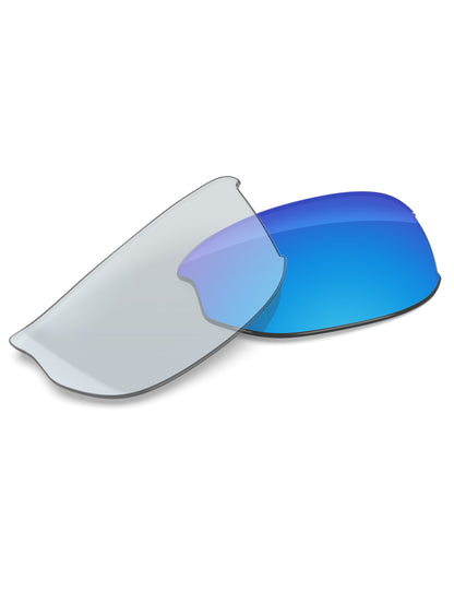 Sky Blue FlashMirror™ Photochromic-Non-Polarized