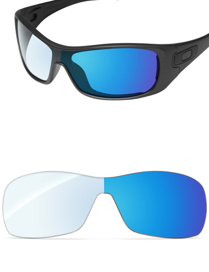 Sky Blue FlashMirror™ Photochromic-Non-Polarized