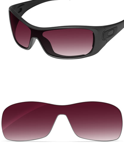 Wine Red Gradient-Non-Polarized