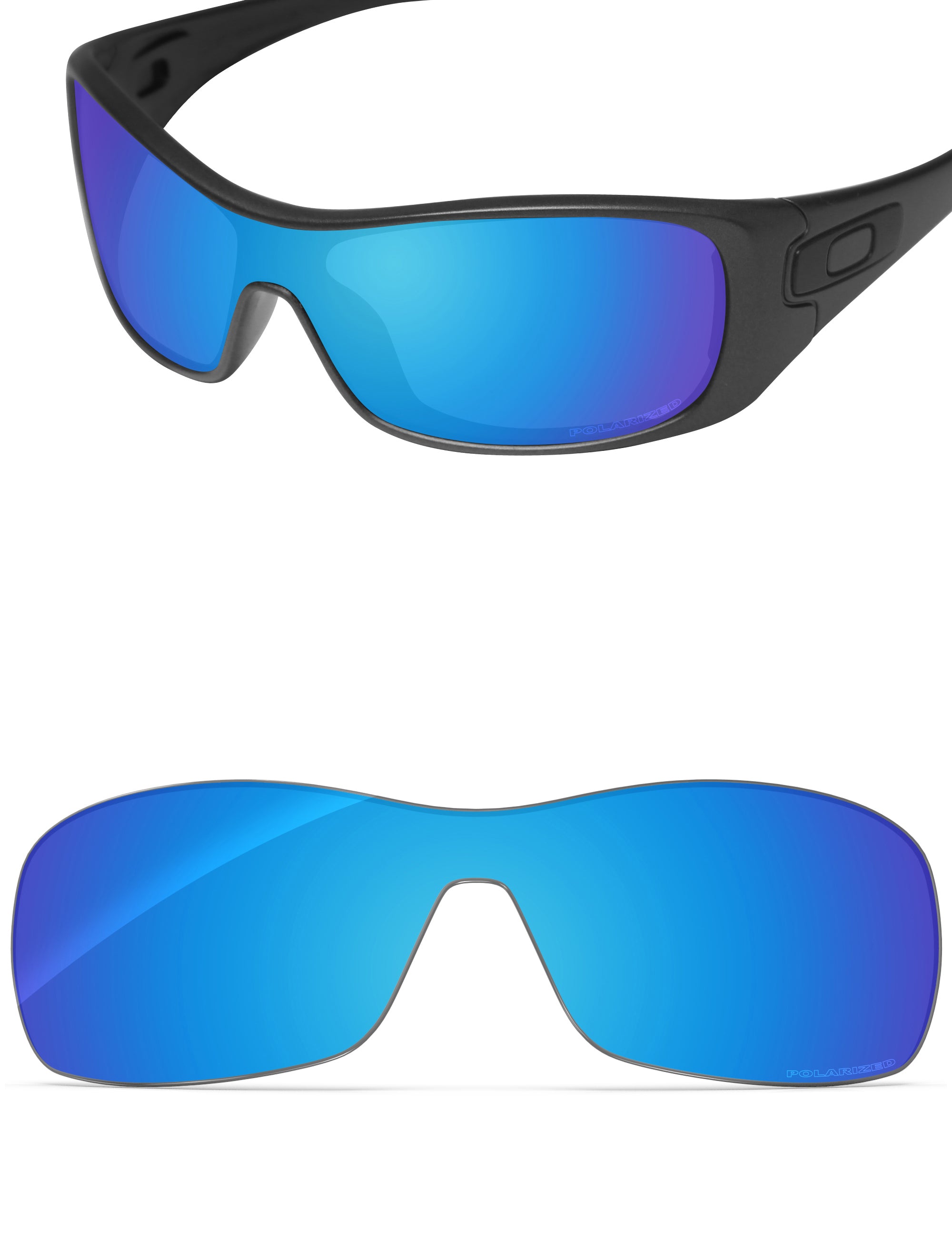 Sky Blue FlashMirror™-Polarized