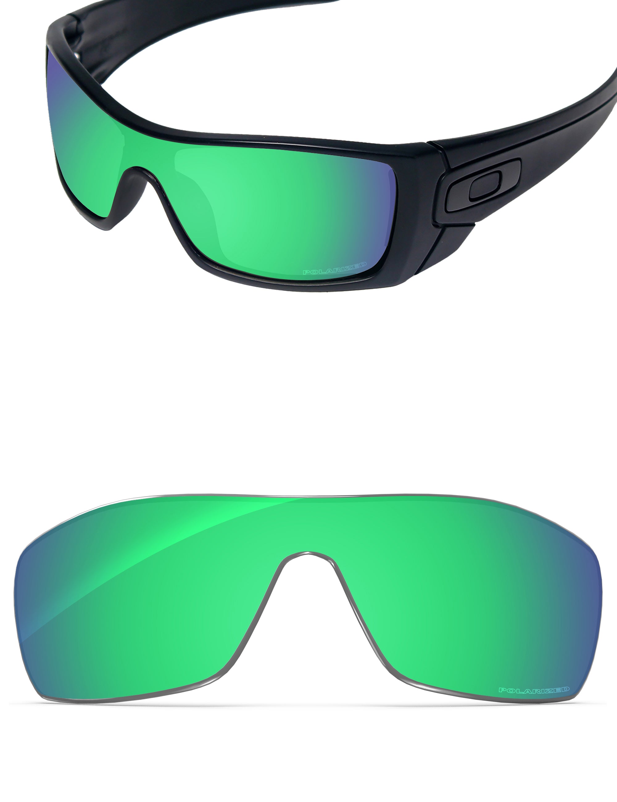 Emerald Green FlashMirror™-Polarized
