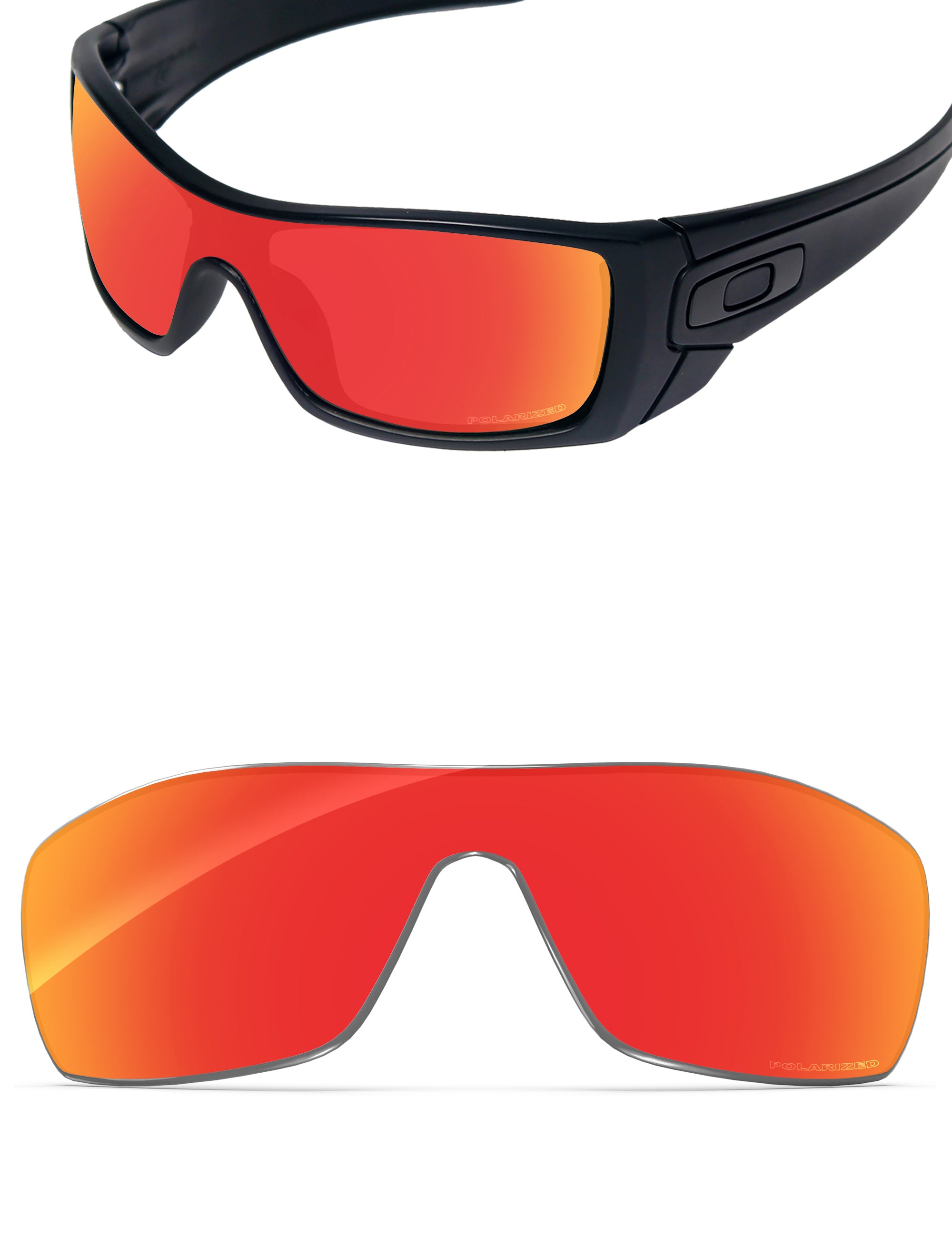 Fire Red FlashMirror™-Polarized