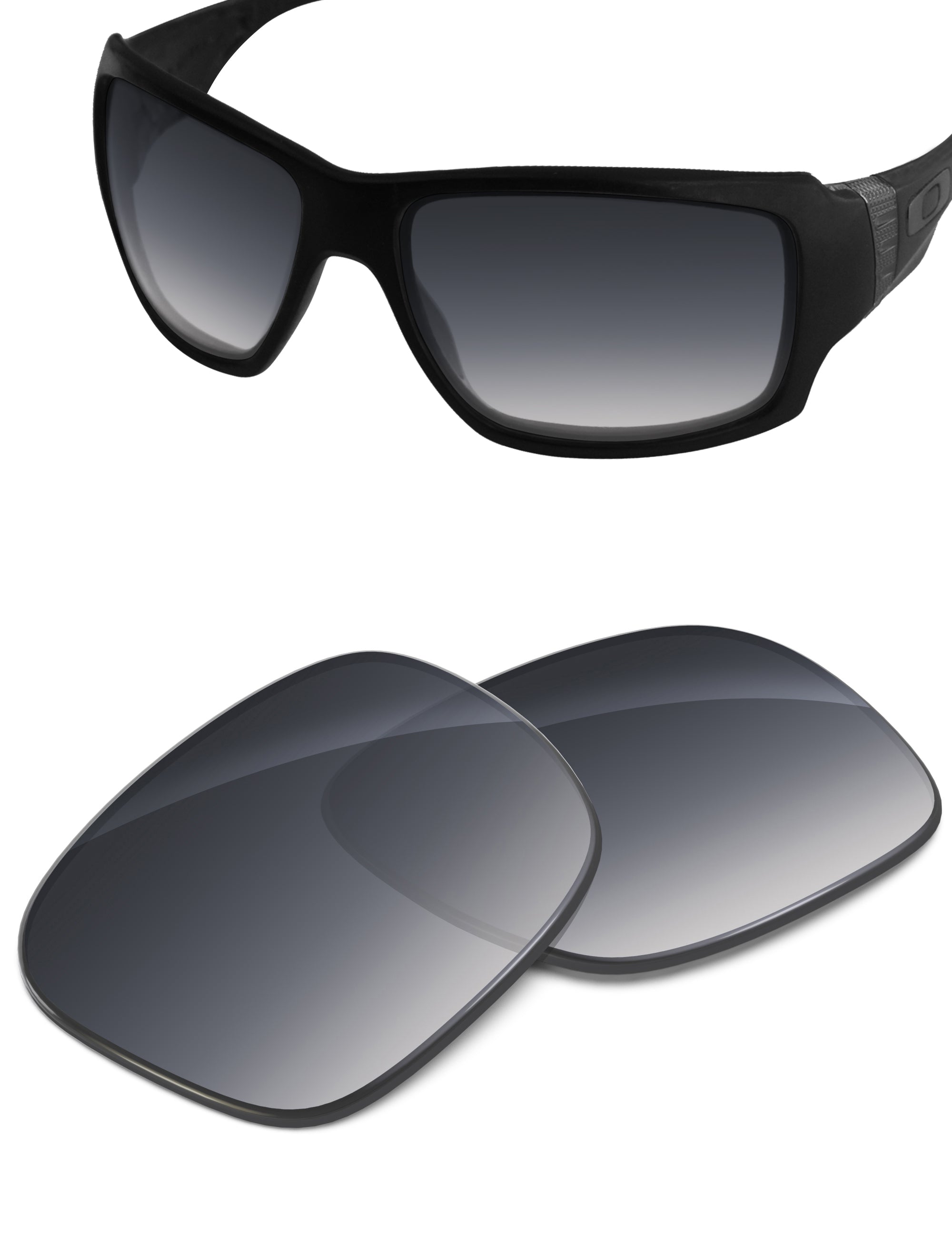 Gray Gradient-Non-Polarized