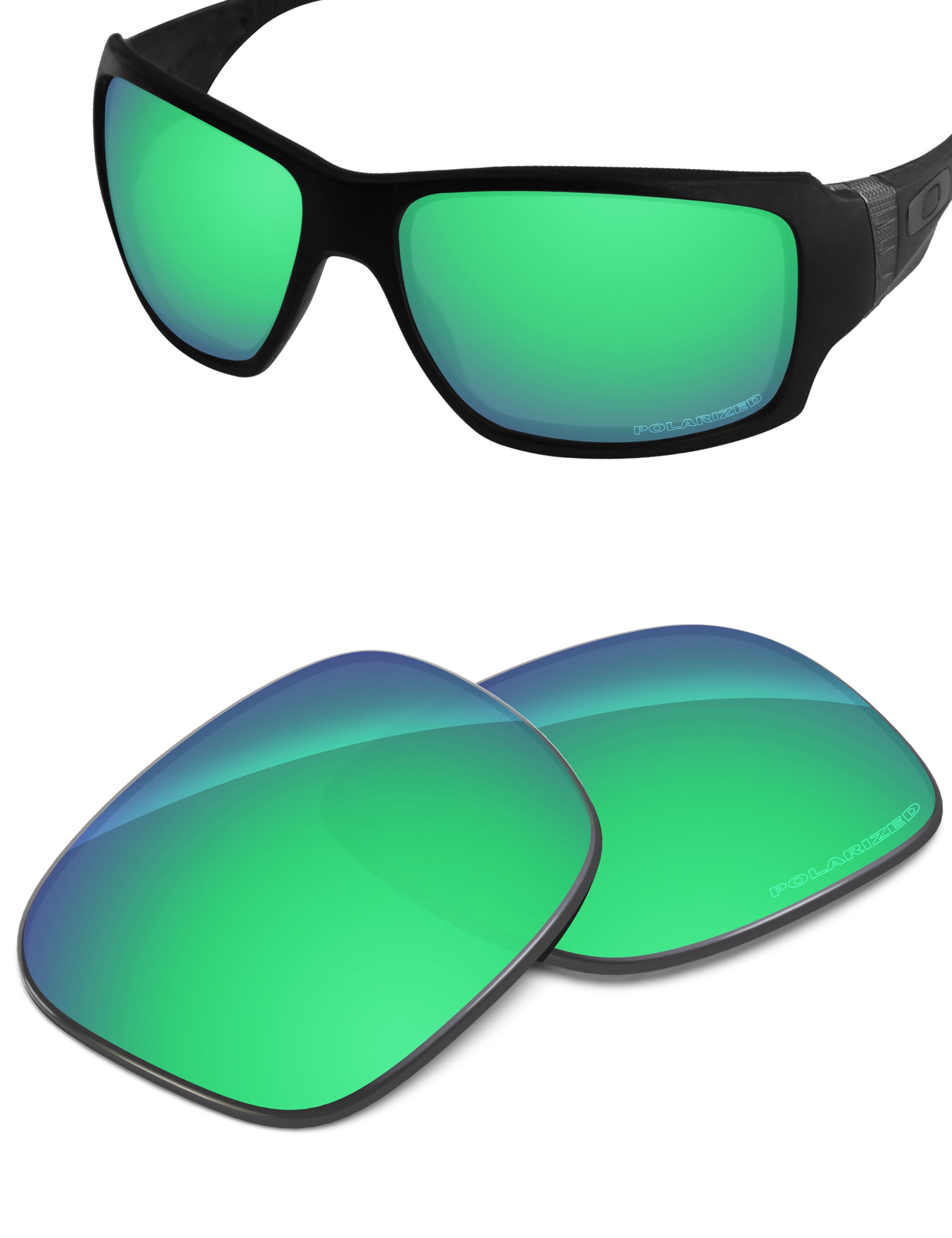 Emerald Green FlashMirror™-Polarized