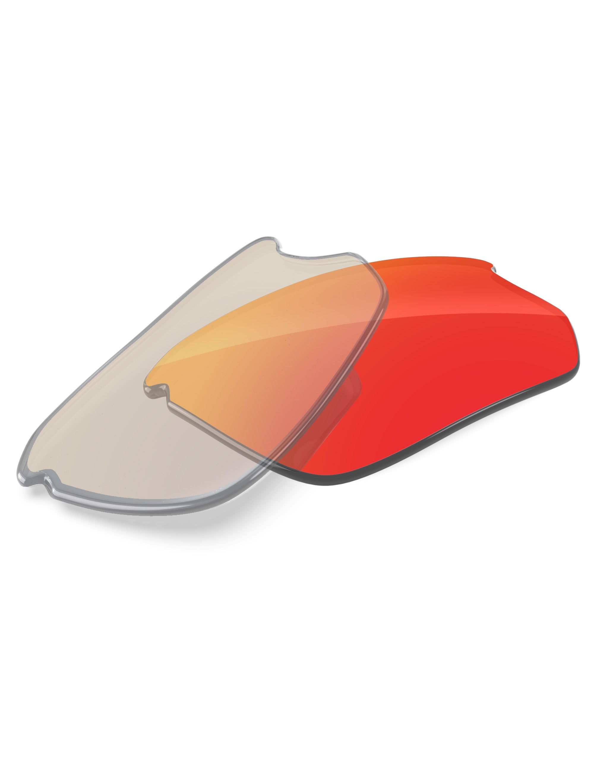 Fire Red FlashMirror™ Photochromic-Non-Polarized