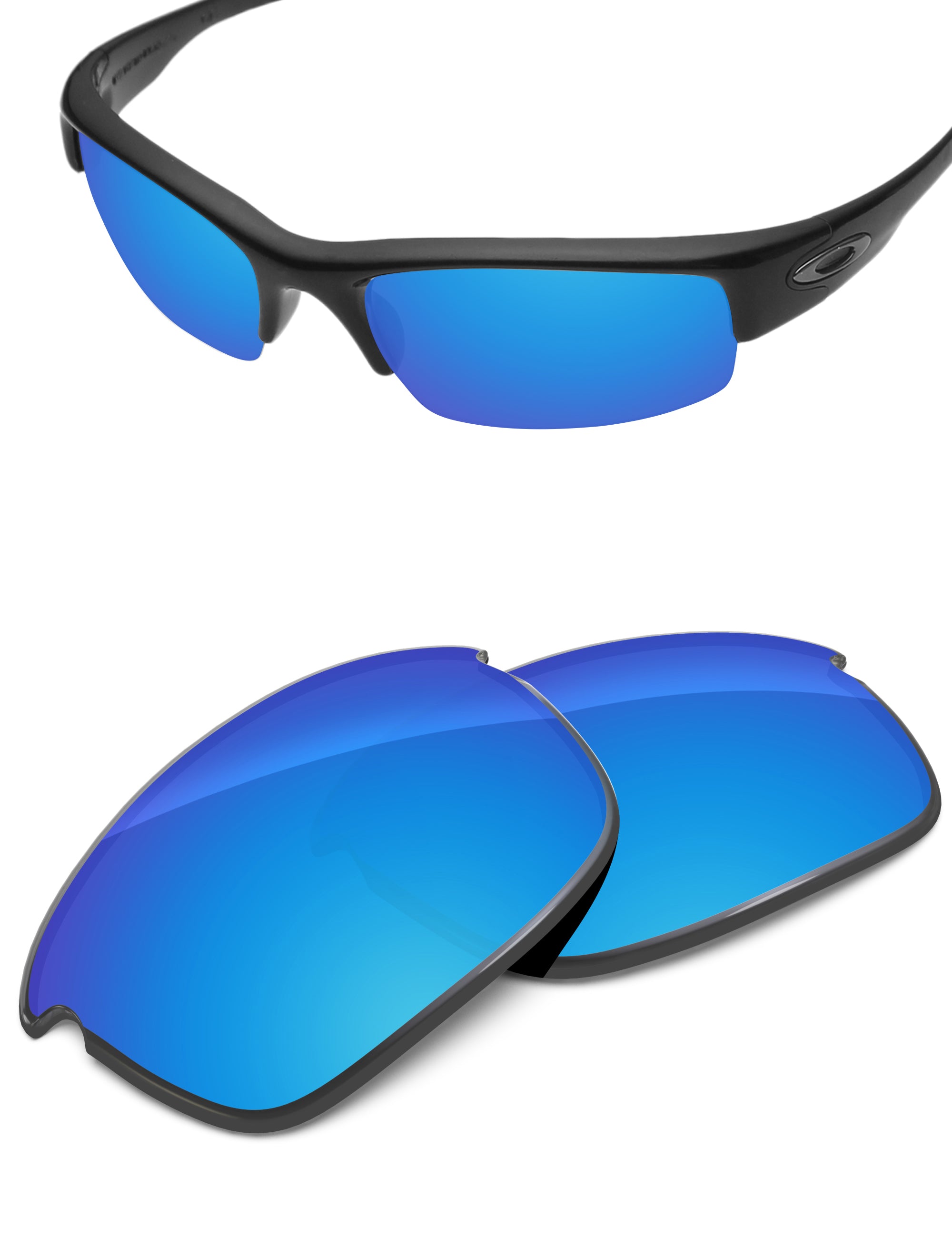 Sky Blue FlashMirror™-Non-Polarized