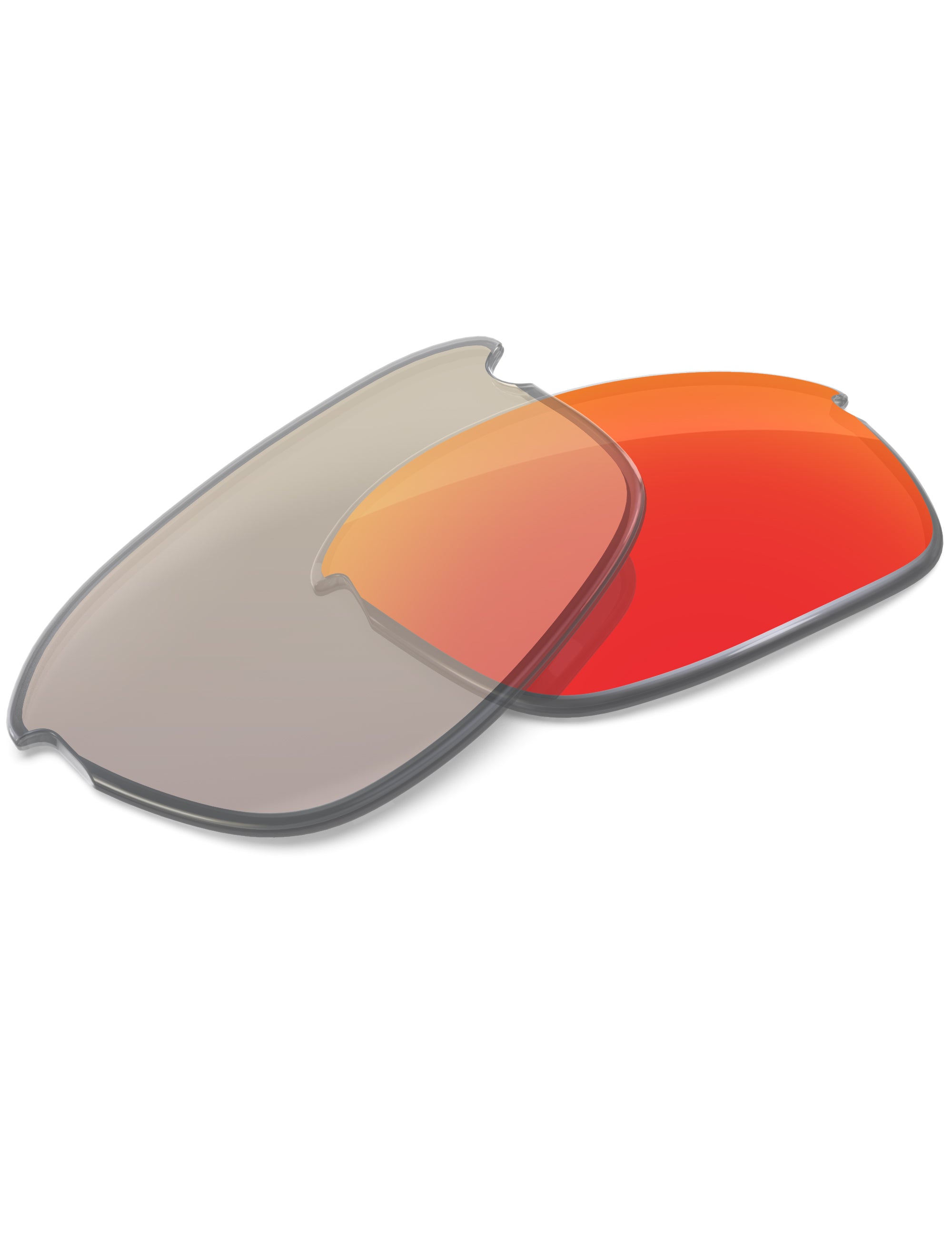 Fire Red FlashMirror™ Photochromic-Non-Polarized
