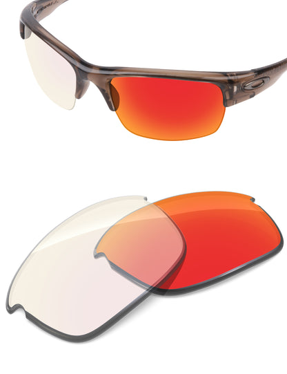 Fire Red FlashMirror™ Photochromic-Non-Polarized