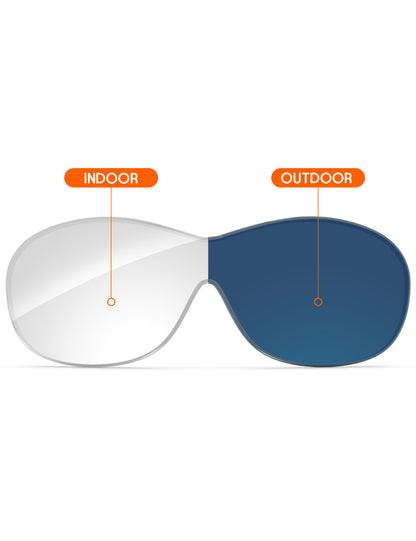 Adapt Blue Photochromic-Non-Polarized