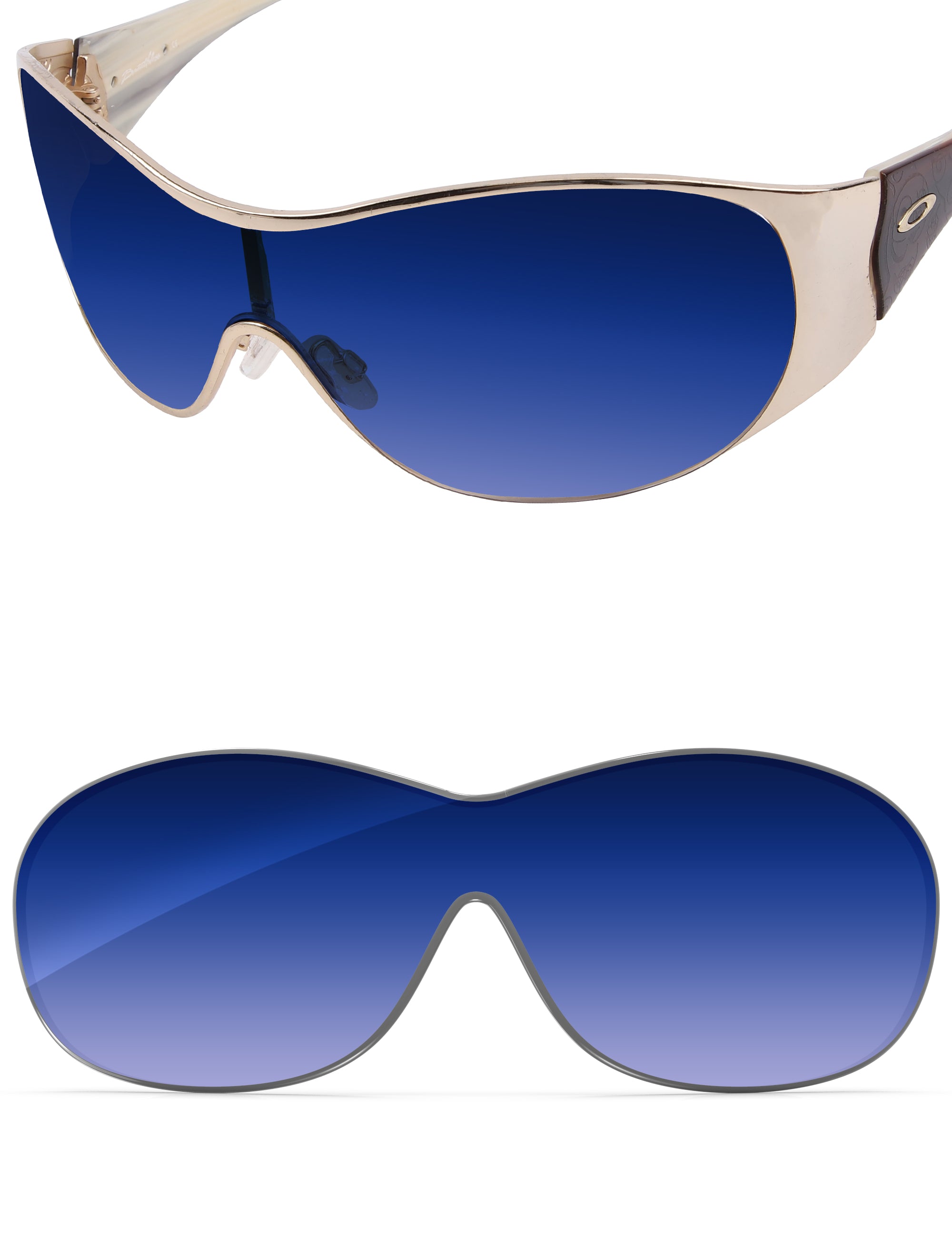 Aqua Blue Gradient-Non-Polarized