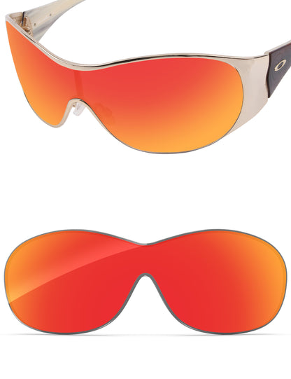 Fire Red FlashMirror™-Non-Polarized