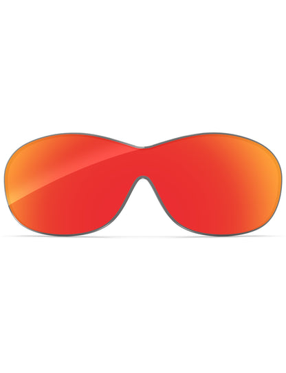 Fire Red FlashMirror™-Non-Polarized