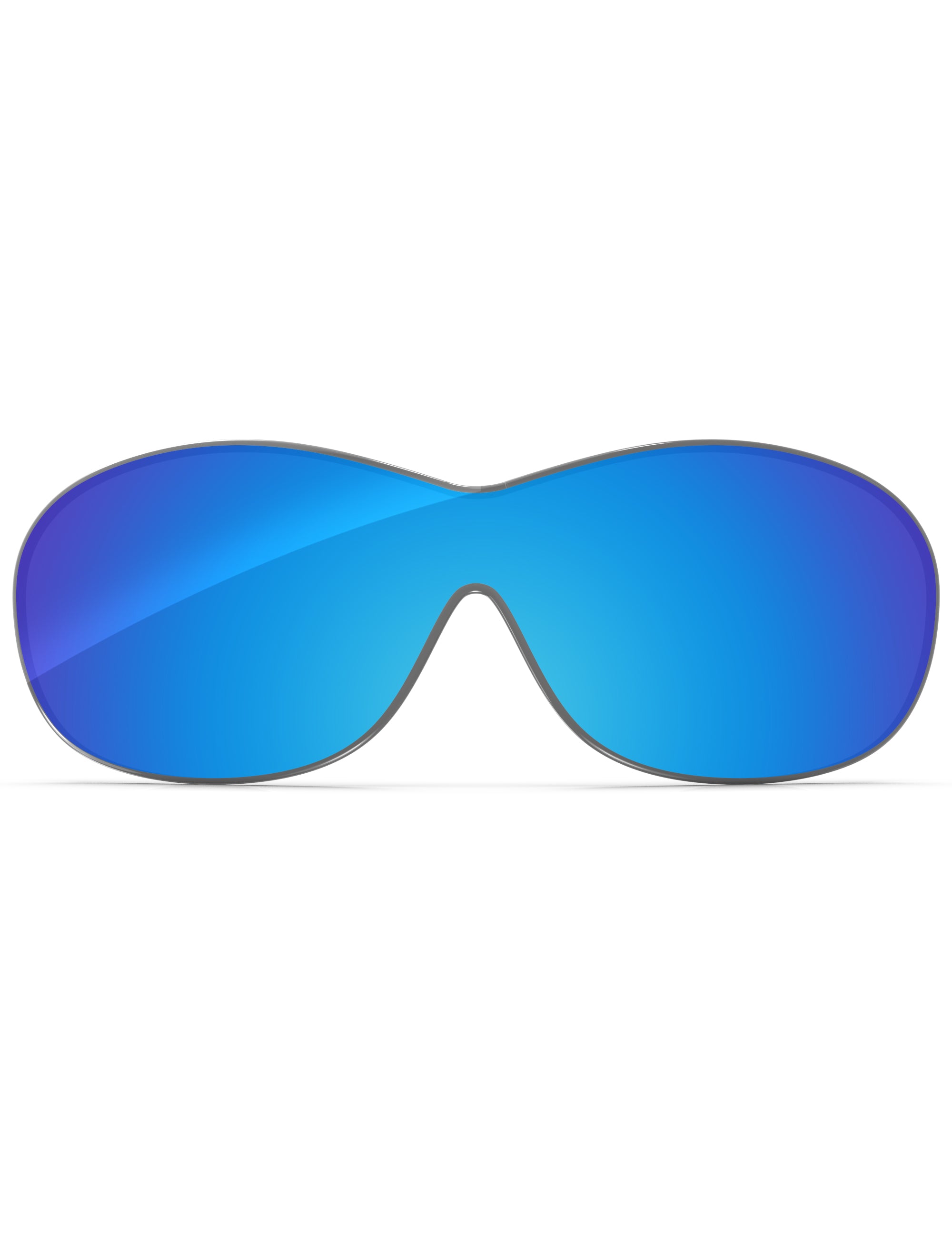 Sky Blue FlashMirror™-Non-Polarized
