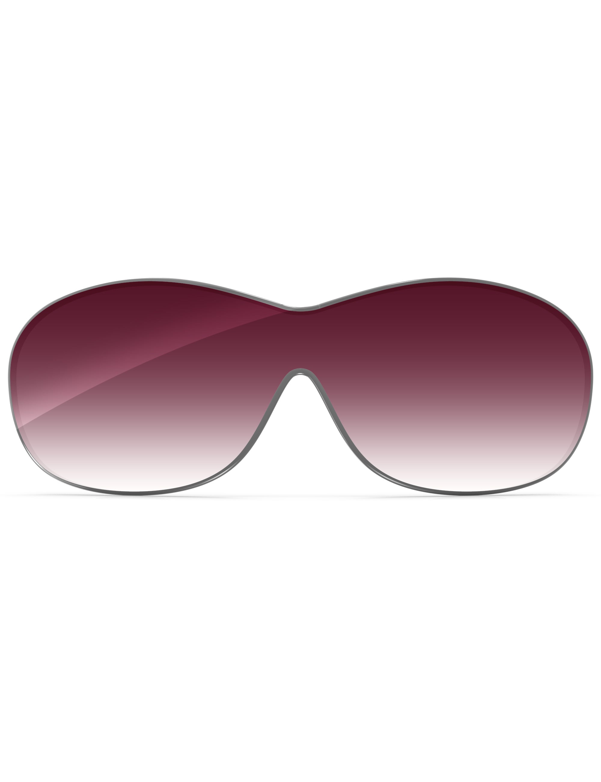 Wine Red Gradient-Non-Polarized