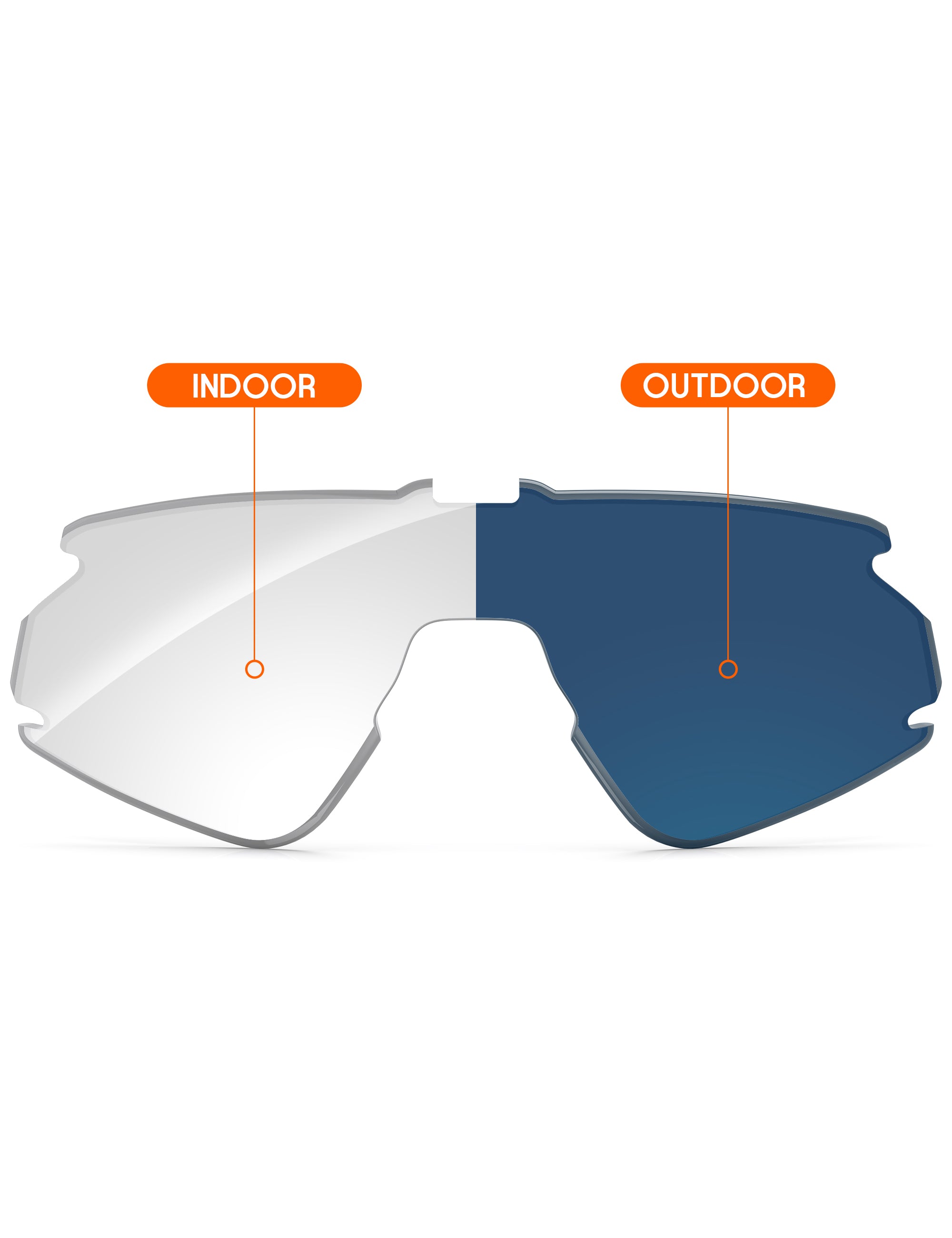 Adapt Blue Photochromic-Non-Polarized
