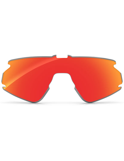 Fire Red FlashMirror™-Non-Polarized