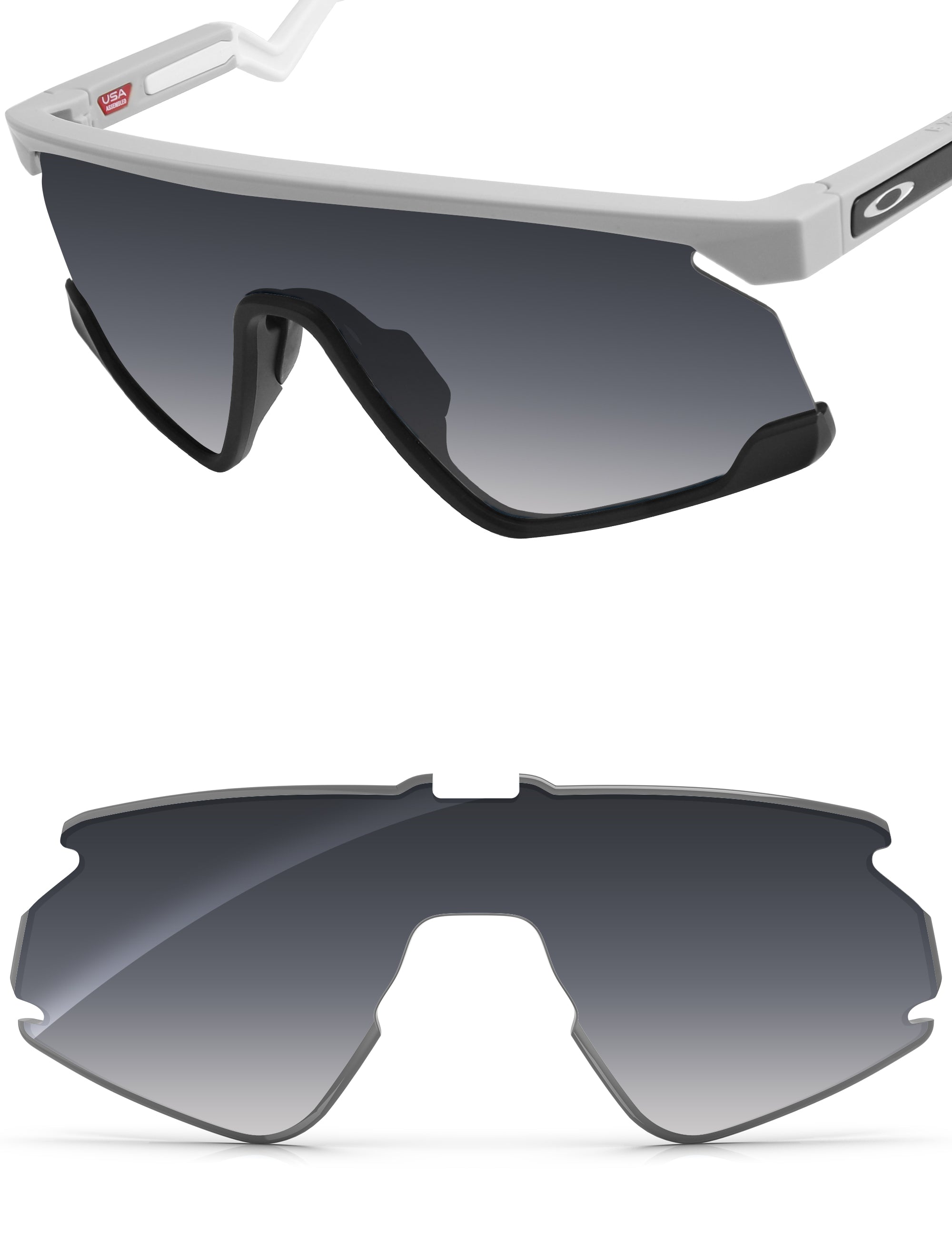 Gray Gradient-Non-Polarized