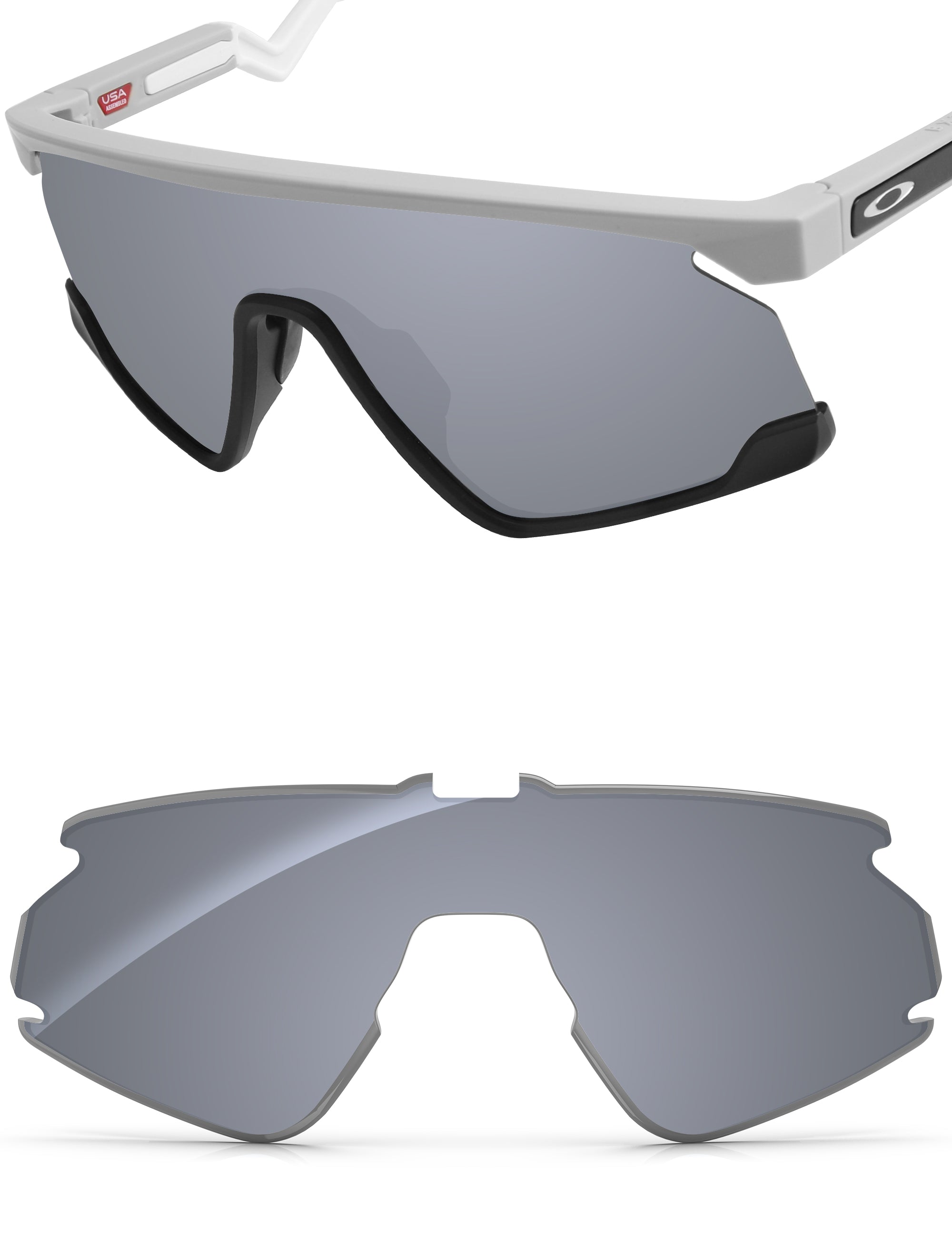 Silver Metallic FlashMirror™-Non-Polarized