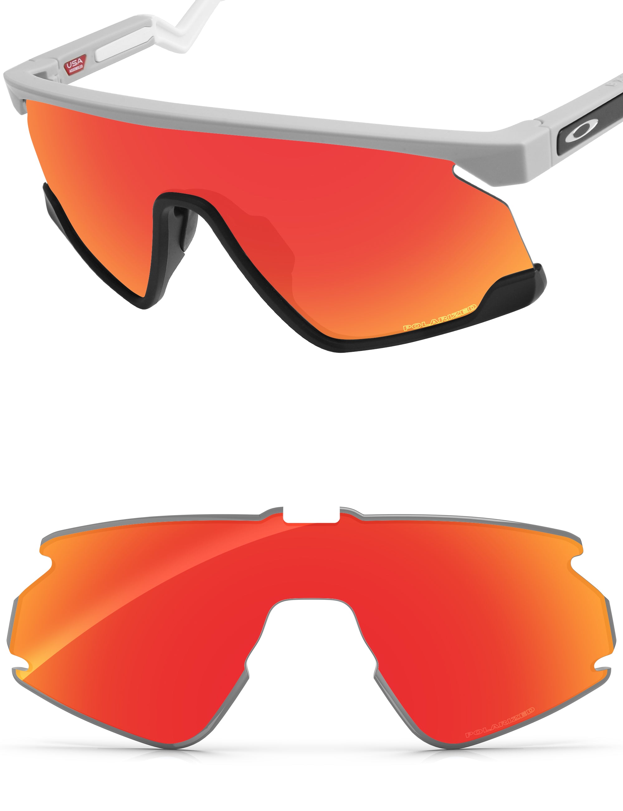 Fire Red FlashMirror™-Polarized