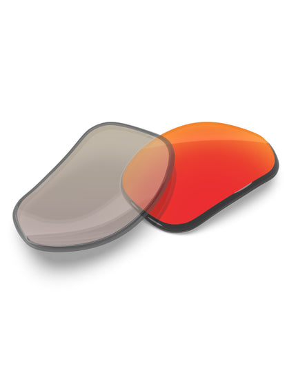 Fire Red FlashMirror™ Photochromic-Non-Polarized