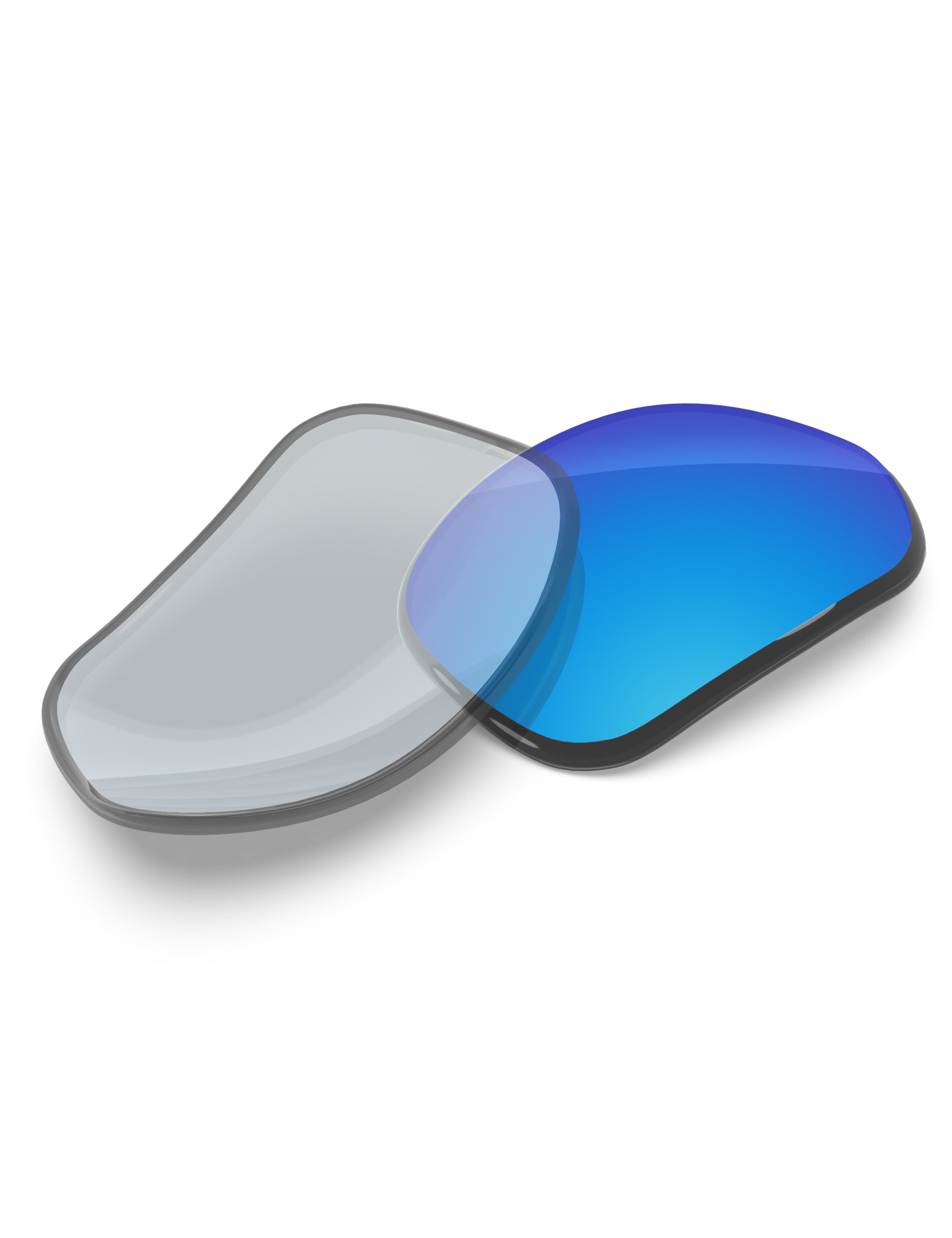 Sky Blue FlashMirror™ Photochromic-Non-Polarized