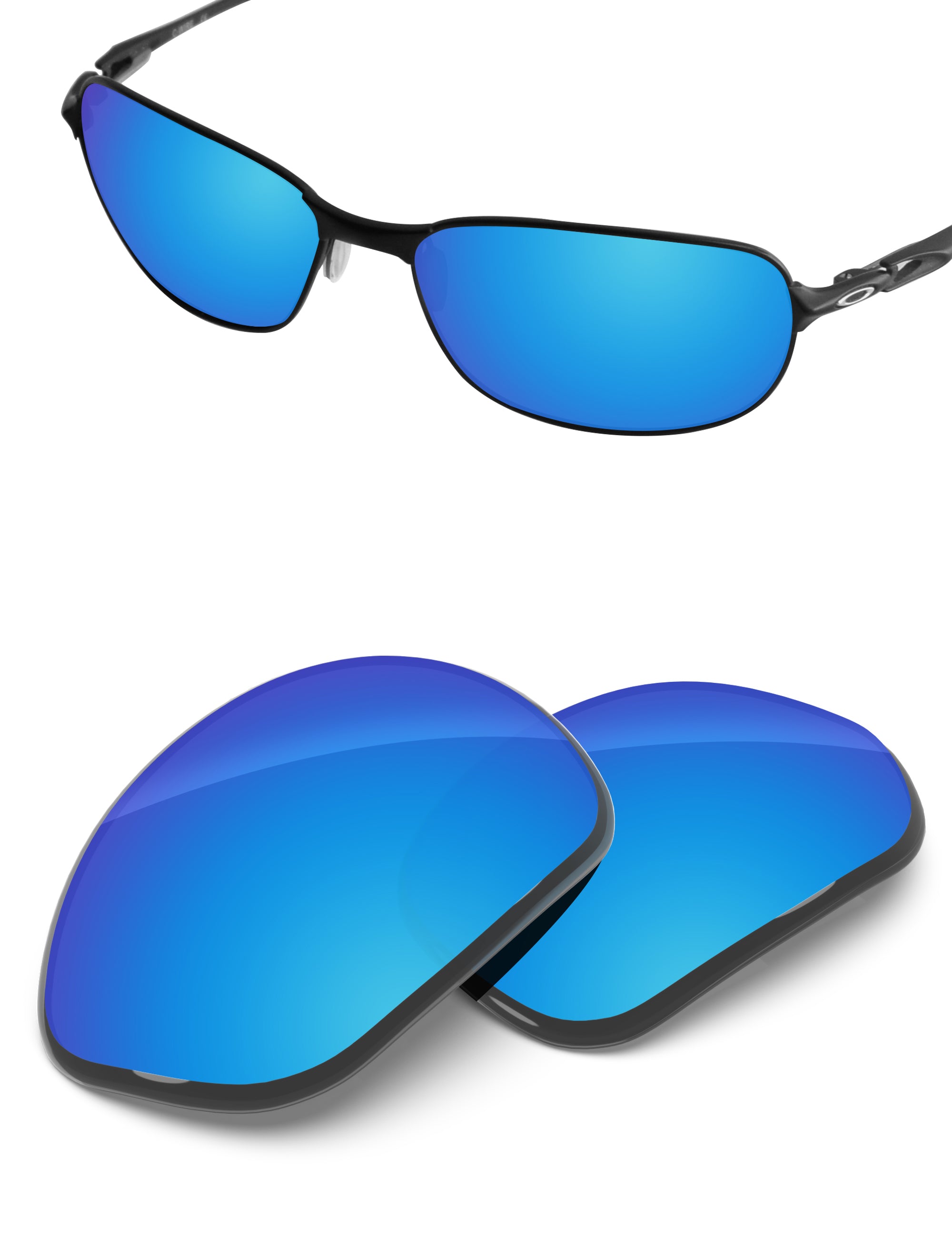 Sky Blue FlashMirror™-Non-Polarized