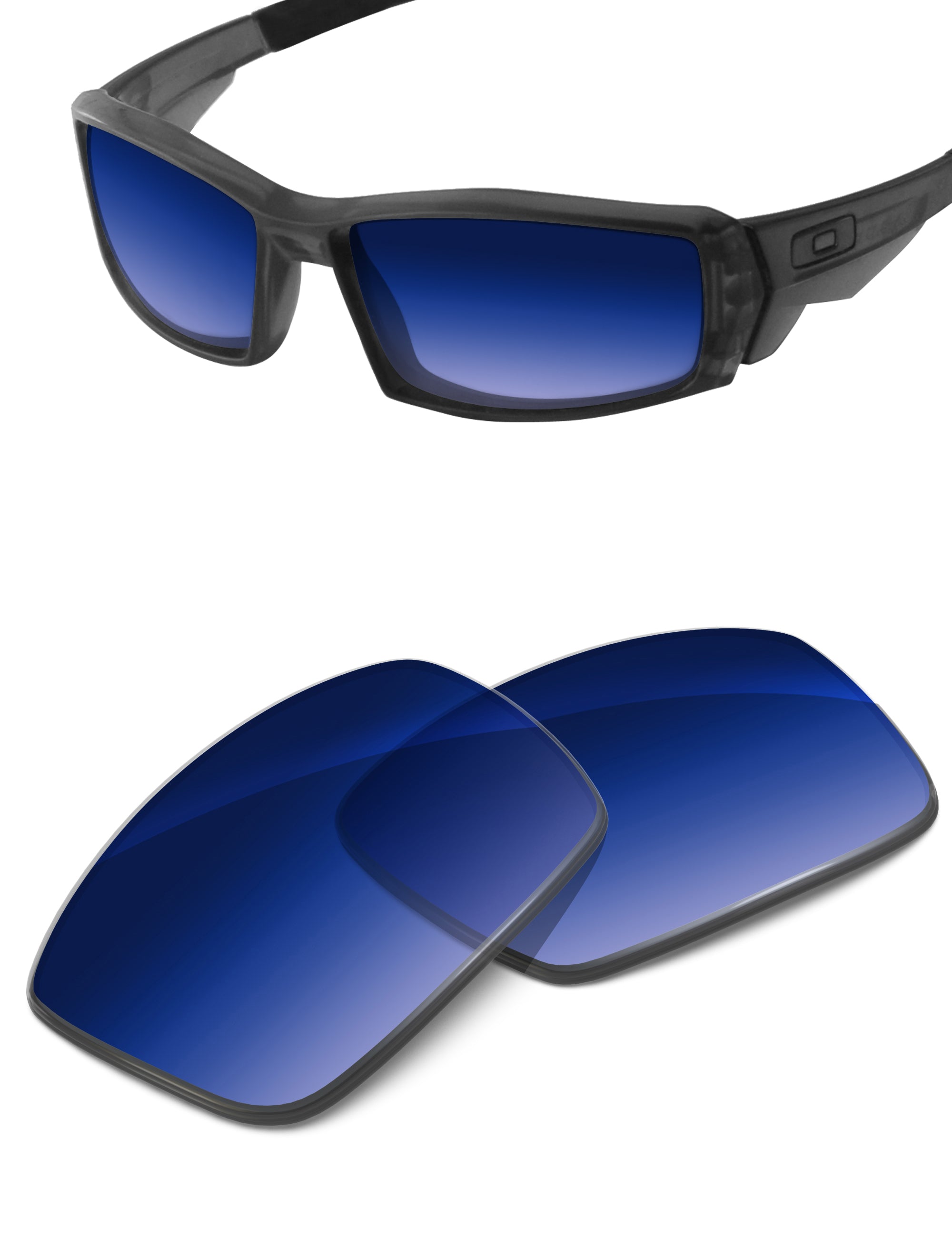 Aqua Blue Gradient-Non-Polarized