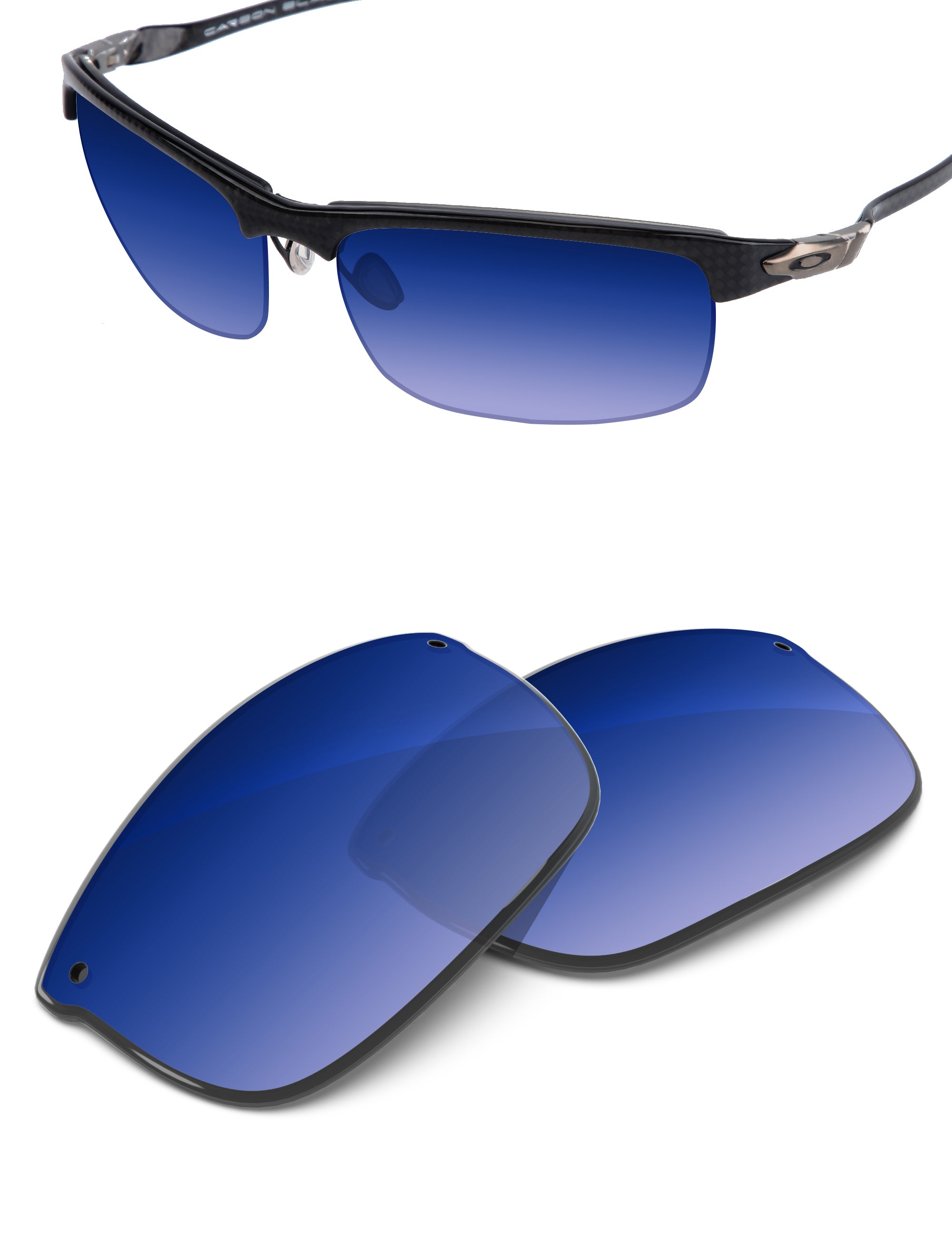 Aqua Blue Gradient-Non-Polarized