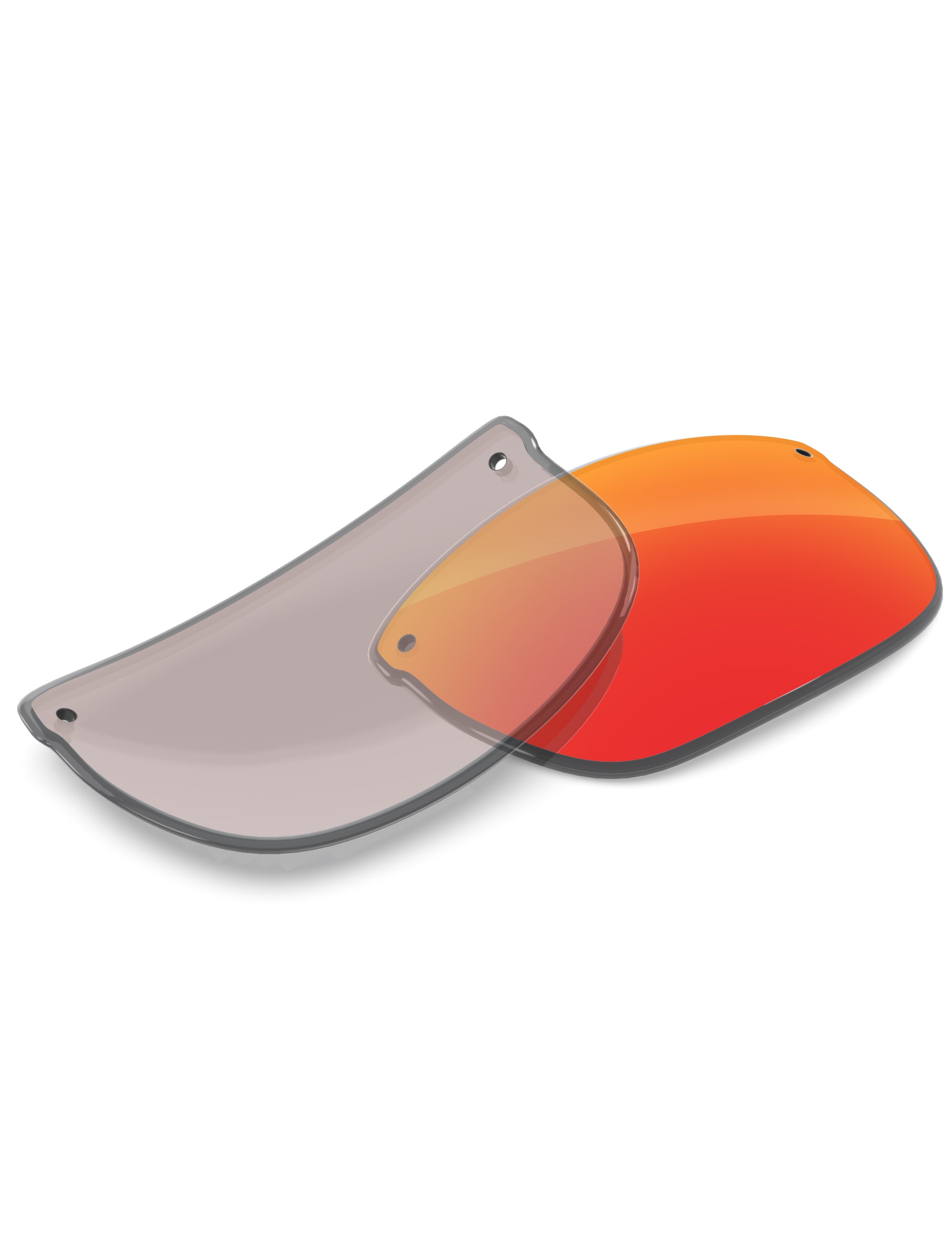 Fire Red FlashMirror™ Photochromic-Non-Polarized