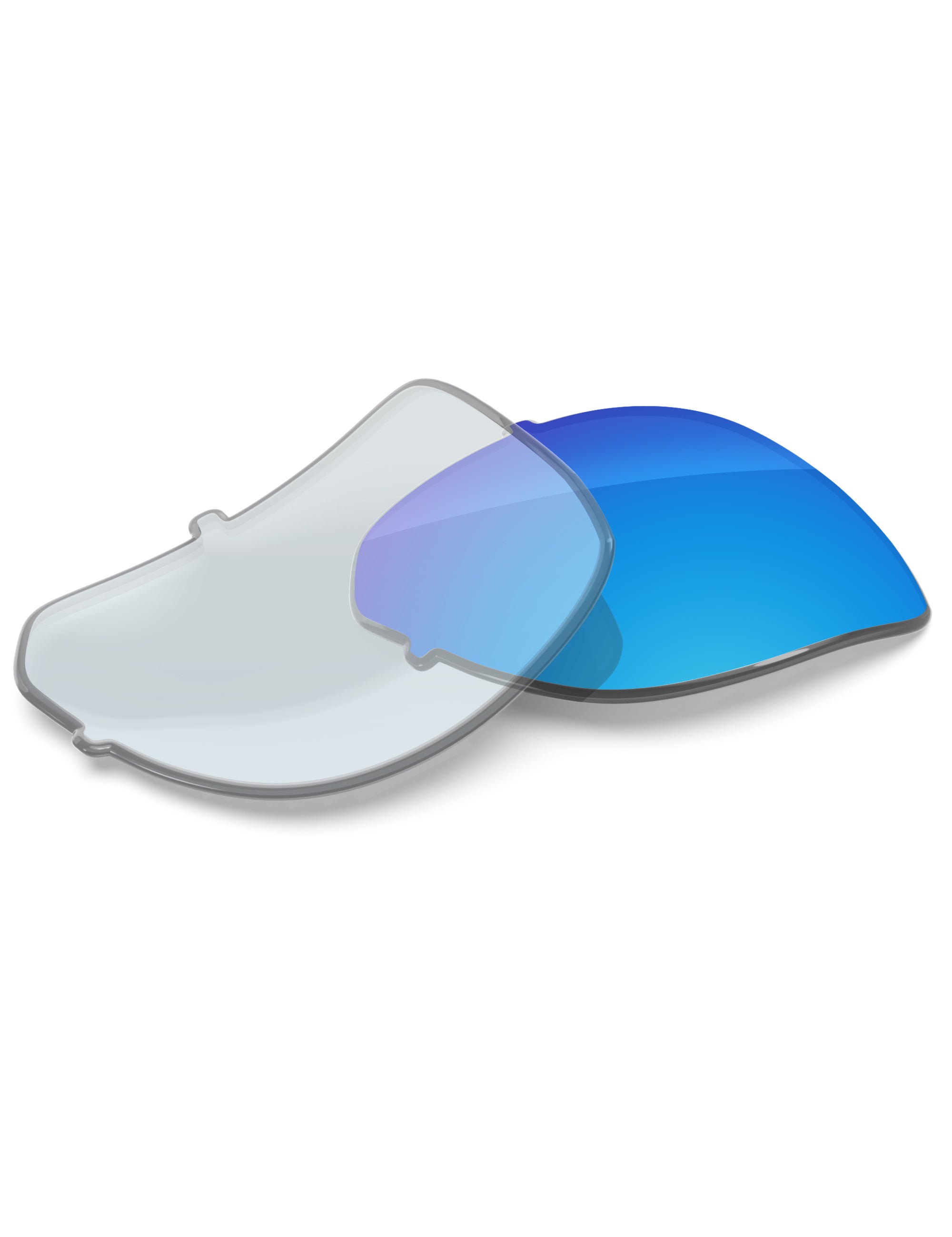 Sky Blue FlashMirror™ Photochromic-Non-Polarized