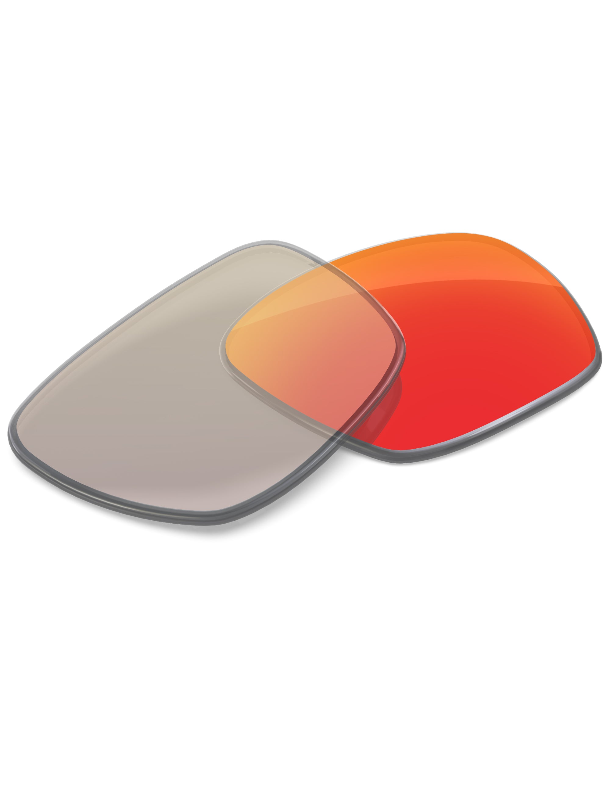 Fire Red FlashMirror™ Photochromic-Non-Polarized