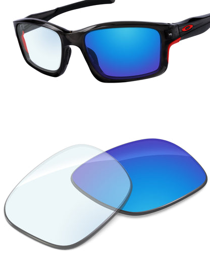 Sky Blue FlashMirror™ Photochromic-Non-Polarized