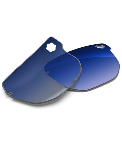 Aqua Blue Gradient-Non-Polarized