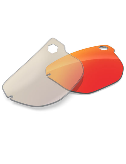 Fire Red FlashMirror™ Photochromic-Non-Polarized