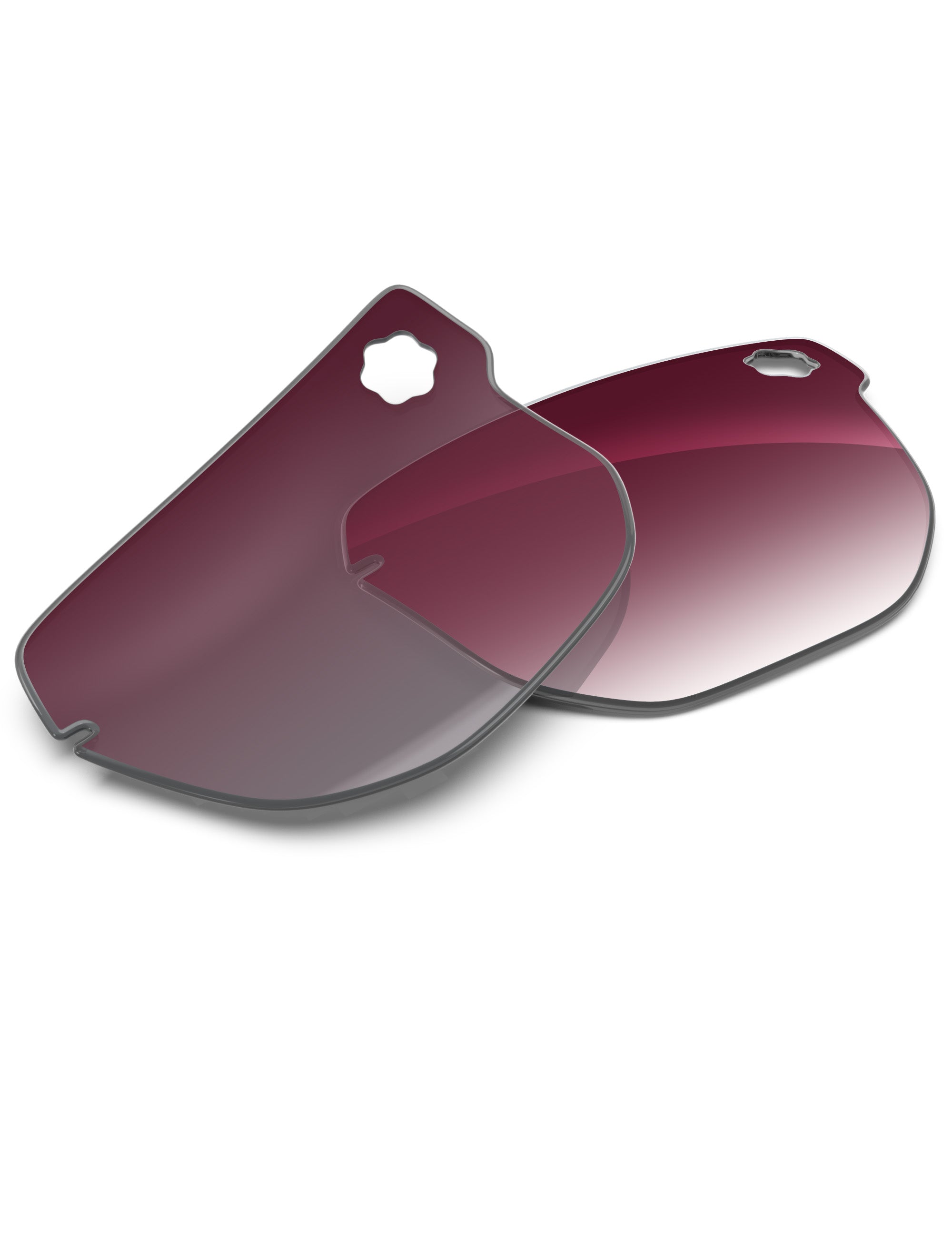 Wine Red Gradient-Non-Polarized