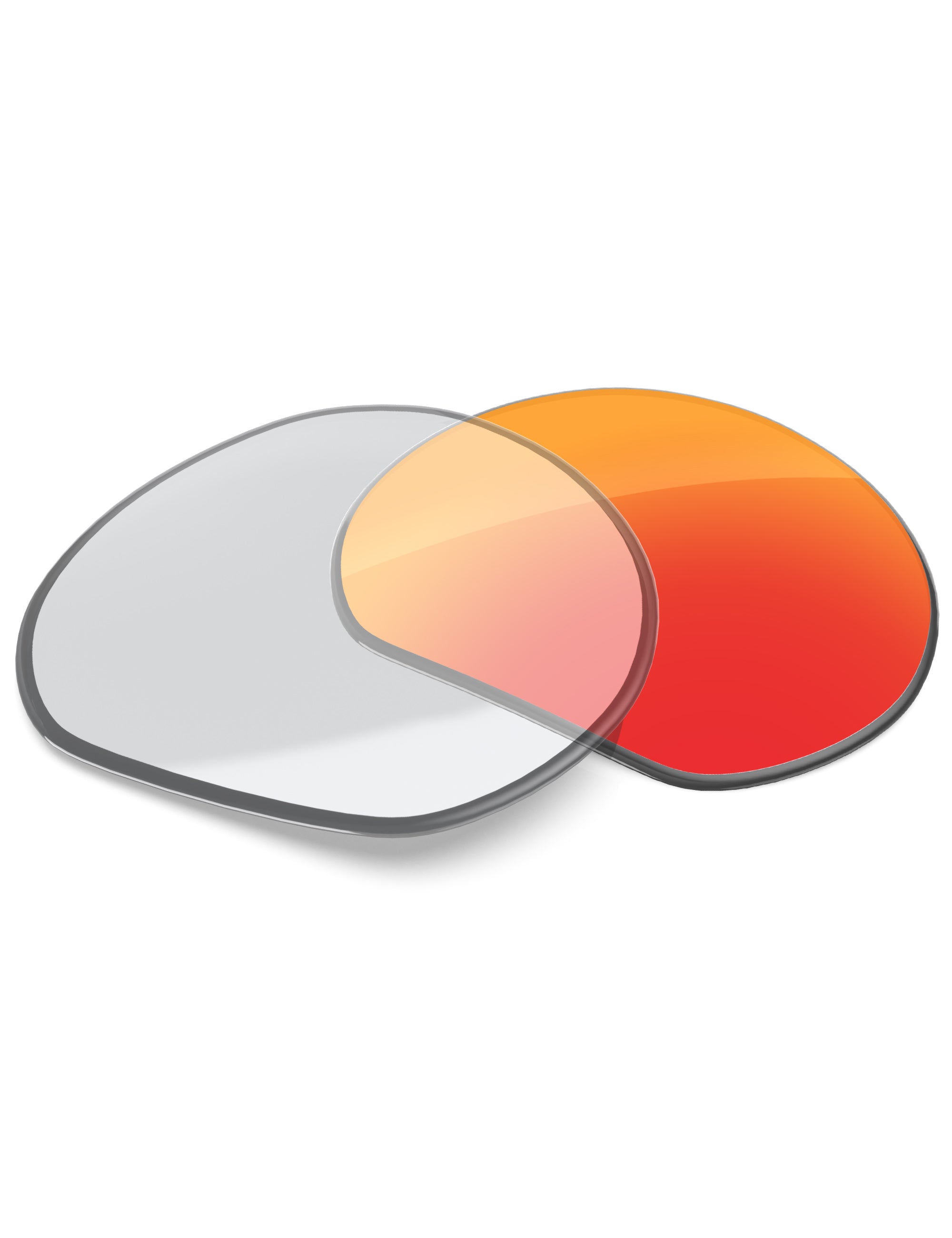 Fire Red FlashMirror™ Photochromic-Non-Polarized