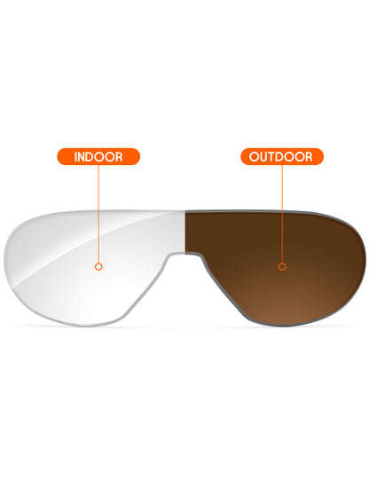 Adapt Brown Photochromic-Non-Polarized