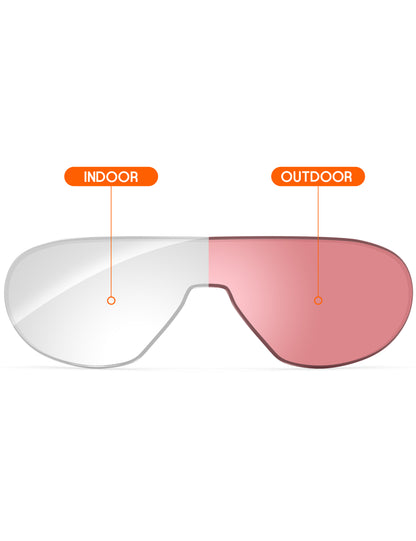 Adapt Pink Photochromic-Non-Polarized
