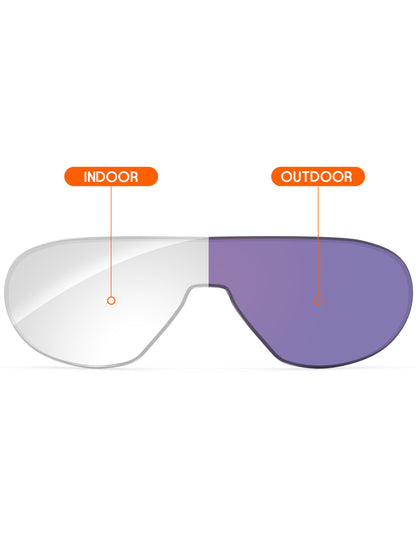 Adapt Purple Photochromic-Non-Polarized