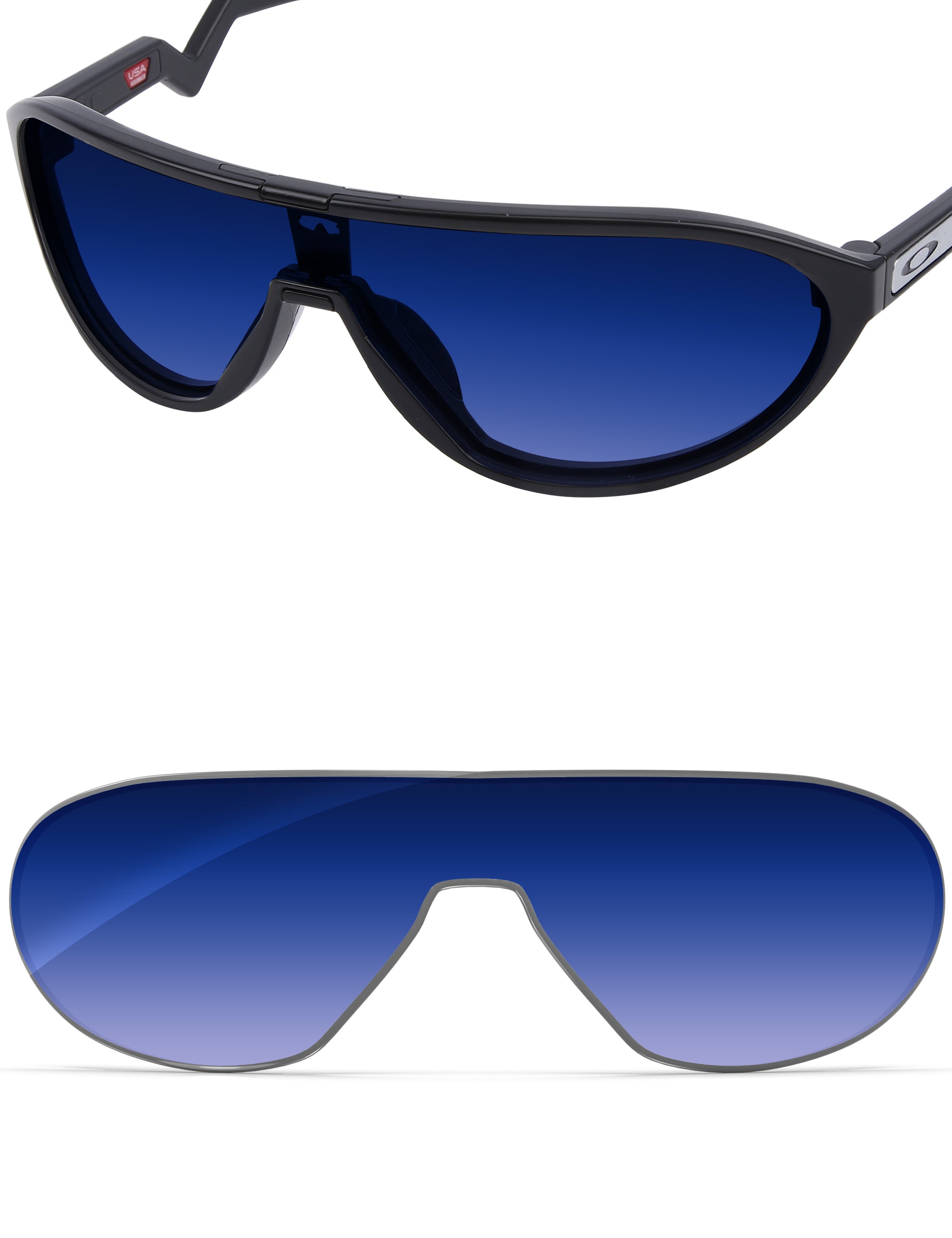 Aqua Blue Gradient-Non-Polarized