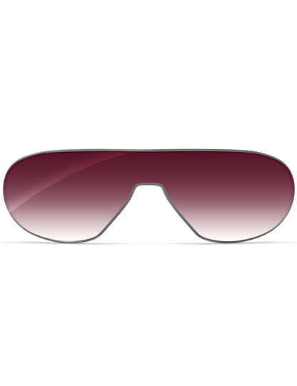 Wine Red Gradient-Non-Polarized