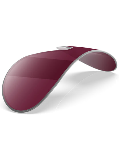 Wine Red Gradient-Non-Polarized