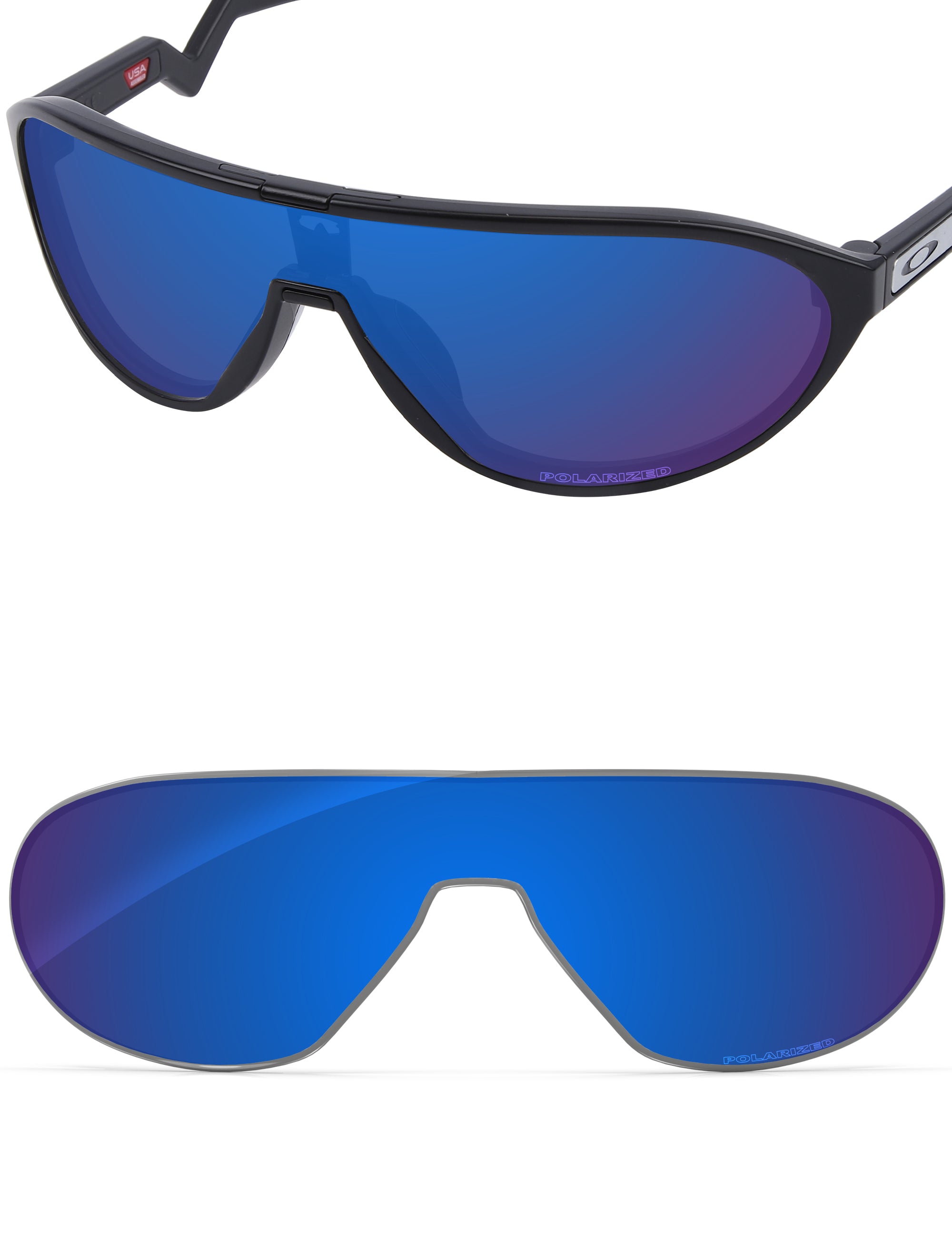 Sapphire Blue FlashMirror™-Polarized