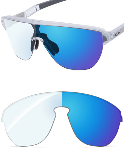 Sky Blue FlashMirror™ Photochromic-Non-Polarized
