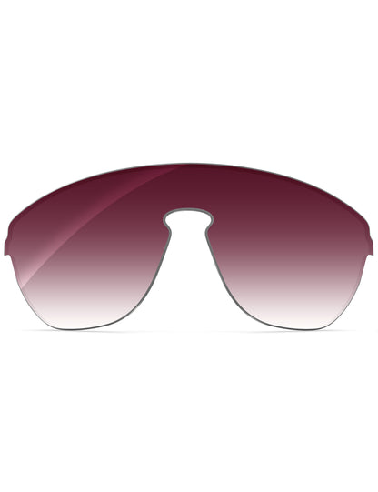 Wine Red Gradient-Non-Polarized