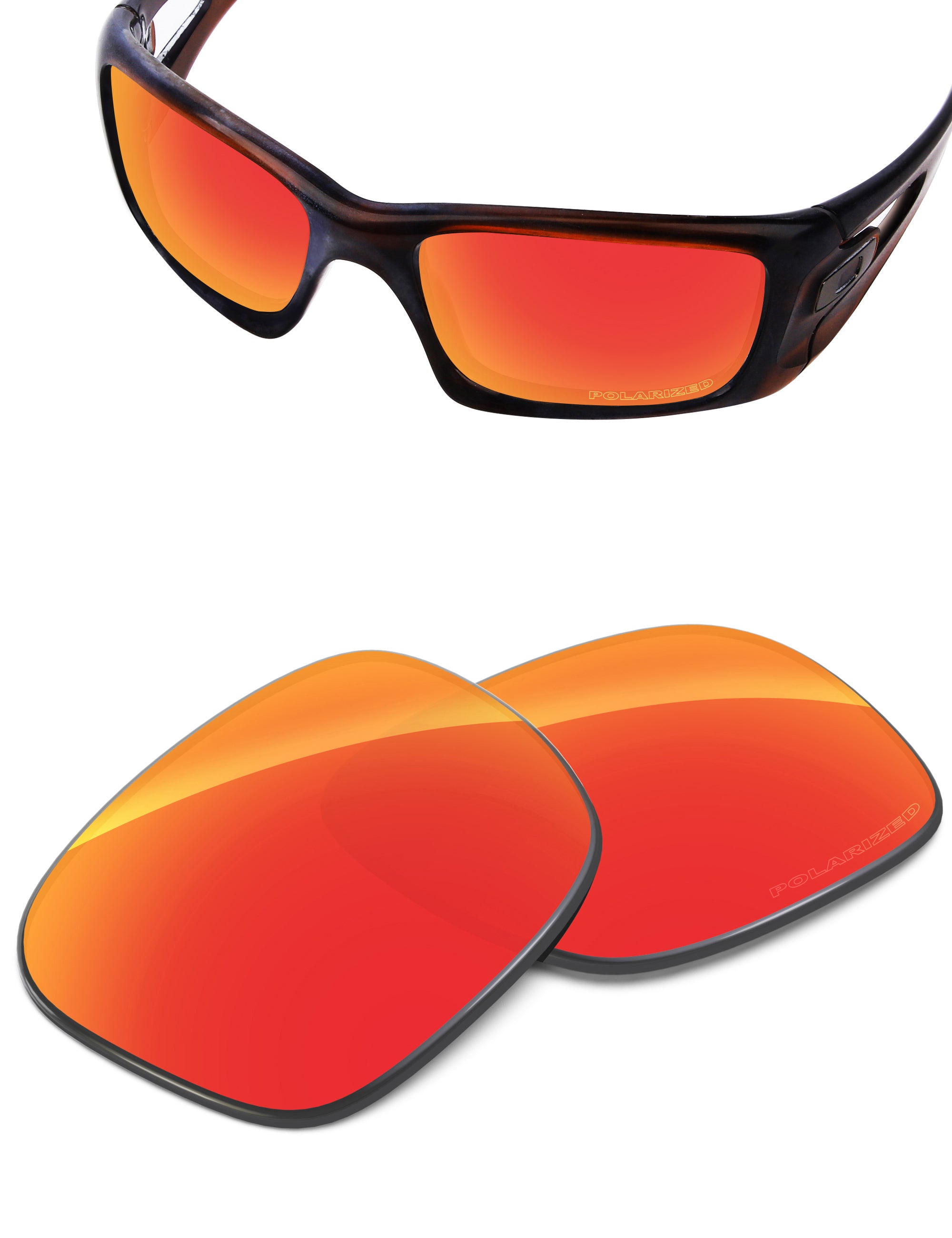 Fire Red FlashMirror™-Polarized