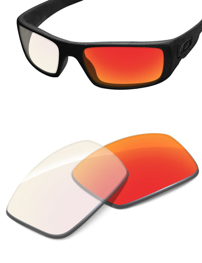 Fire Red FlashMirror™ Photochromic-Non-Polarized